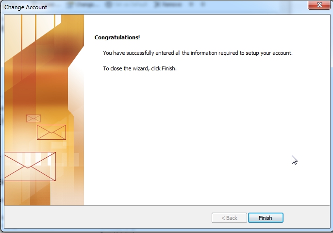 Has terminado!